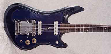 1968 Guyatone LG-350T Sharp 5 Vintage Electric Guitar