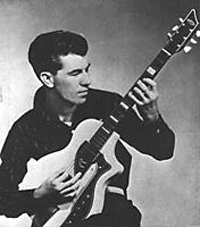 Link Wray with a Supro Dual Tone Guitar Link Wray with a Supro Dual Tone Guitar