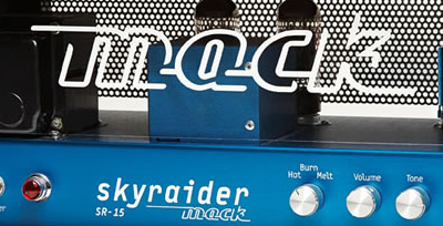 Mack Amps: Skyraider SR-15 Amp (front) Mack Amps: Skyraider SR-15 Amp (front)
